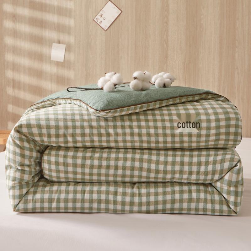 

Синьцзянское хлопковое одеяло ручной работы: 100% чистый хлопок, плотный и теплый для зимы 150x200cm, 3.7 lbs