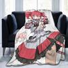 Kasane Teto Anime Blankets  Flannel Awesome Warm Throw Blankets for Coverlet Autumn/Winter