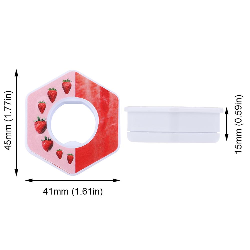 1/7PCS Flavor Pods Sports Water Bottle with Aroma Circular Pod Tritan Cup Flavor Rings Flavor Pods Sports Bottles Accessories