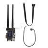 AX3000 WiFi 6 PCIe Card 2.4Ghz 5.8Ghz Bluetooth 5.2 Support OFDMA MU MIMO Smart APP Remote Control PCIE Wireless