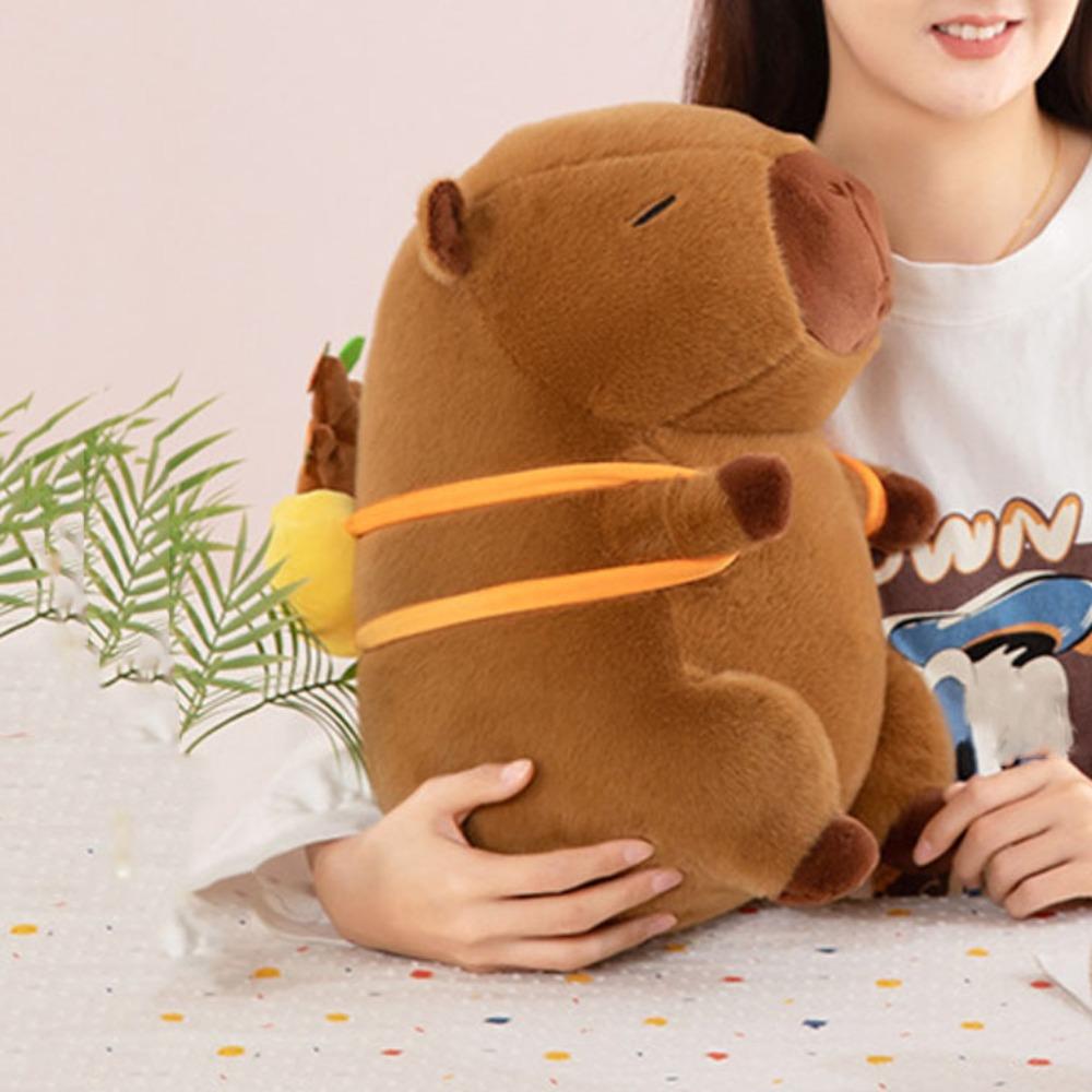 Myk Capybara Plysj Dukke Utstoppet Capybara Doll Simulering Capybara Toy Barnas dag