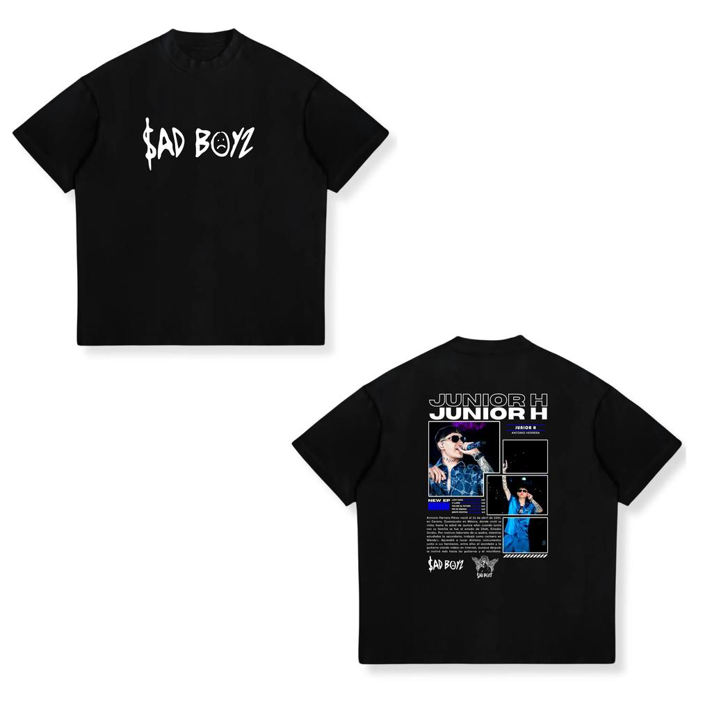 Junior H Merch Sad Boyz T Shirts Natanael Cano UnisexWomen Clothing Classic Tshirt Unisex Streetwear Cotton Tops Graphic TShirts