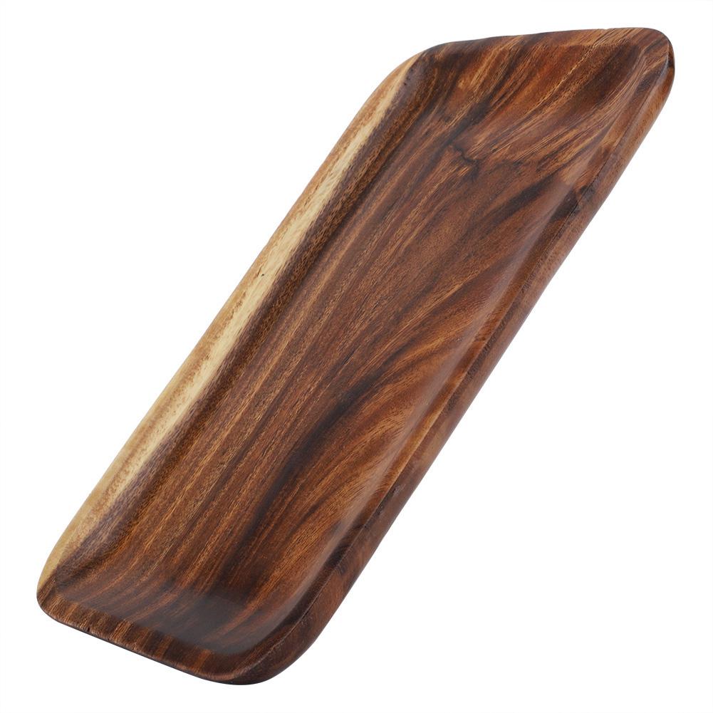 Elegant Sushi-fat Snacks Salat Desserter Tretallerken for Hjem Restaurant 25*17*2cm