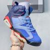Air Jordan 6 Retro High-Top Basketball Shoes, Featuring 6th Gen Air Cushion and Cowhide Material.