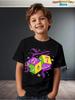 Kids 67 Themed Colorful Print TShirt Soft Cotton Fabric Breathable and Comfortable Ideal for Toddlers and Childrendf0259