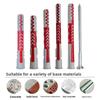 4Sets Plastic Nylon Wall Anchor Two-Color Drywall Drilling Plug  for Home Decoration Engineering