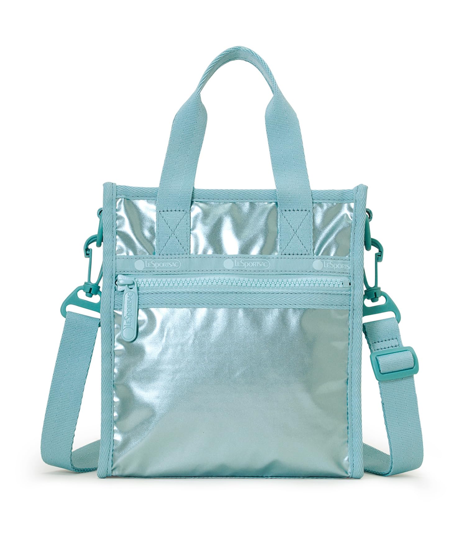 Shoulder Bag MINI TOTE 3714 Aqua Blue Shine [LeSportsac] [Official] N/S / /