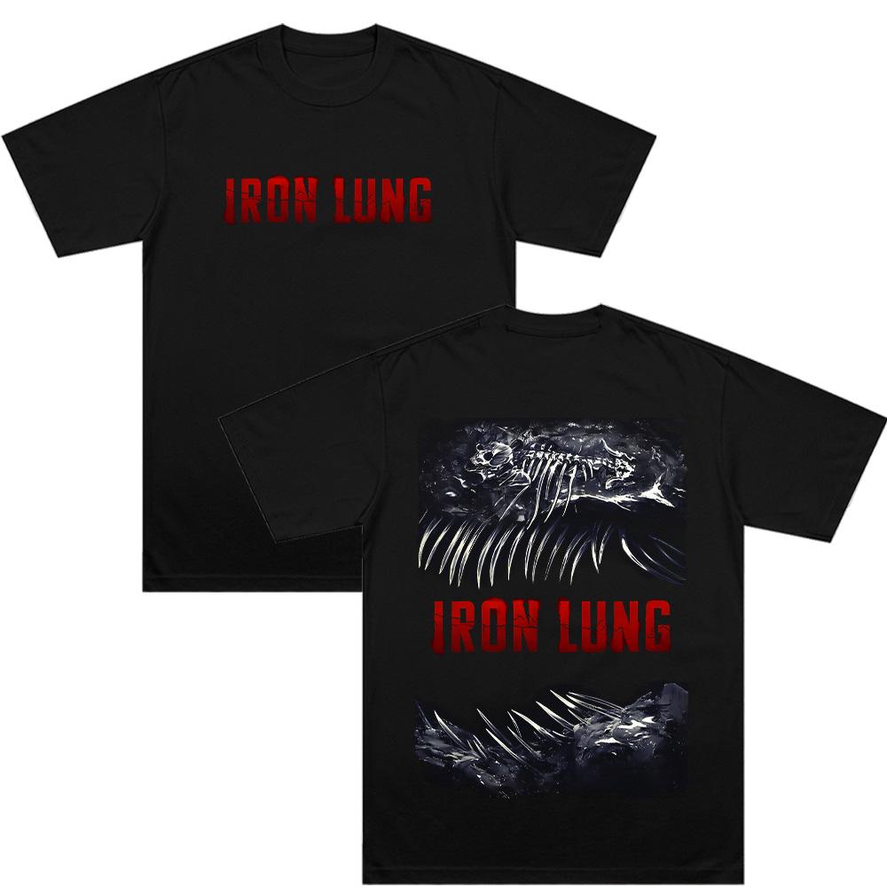 Iron Lung Movie Graphic T Shirts Trending Tee Shirt Summer Retro Print Tees Women Men Cotton Crewneck Comfort Top