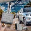 2 Position On-Off 75 AMP Heavy Duty Metal Push Pull On Off Switch 2 Terminals for Trucks/ Hot Rods/ Boat/Race Car