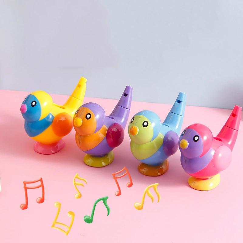 

Coloured Drawing Water Bird Whistle Bathtime Musical Toy For Kid Early Learning Educational Children Gift Toy Musical Instrument OneSize