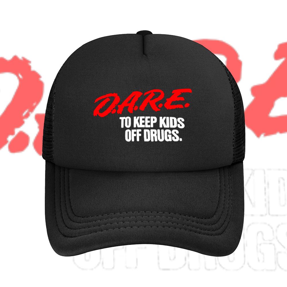 DARE Keep Off Drugs Young People Baseball Cap Anime Graphic Hats Adult Unisex Women Sports Outdoor