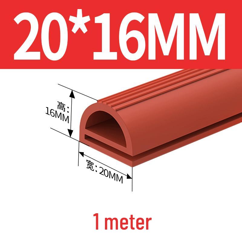 רצועת סיליקון עמידה בטמפרטורה גבוהה E לאיטום תנור, זמינה ברוחב 12-25 מ"מ