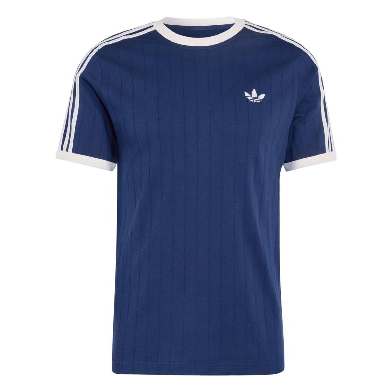 Adidas Men's Slim-Fit 3-Stripe Short Sleeve T-Shirt
