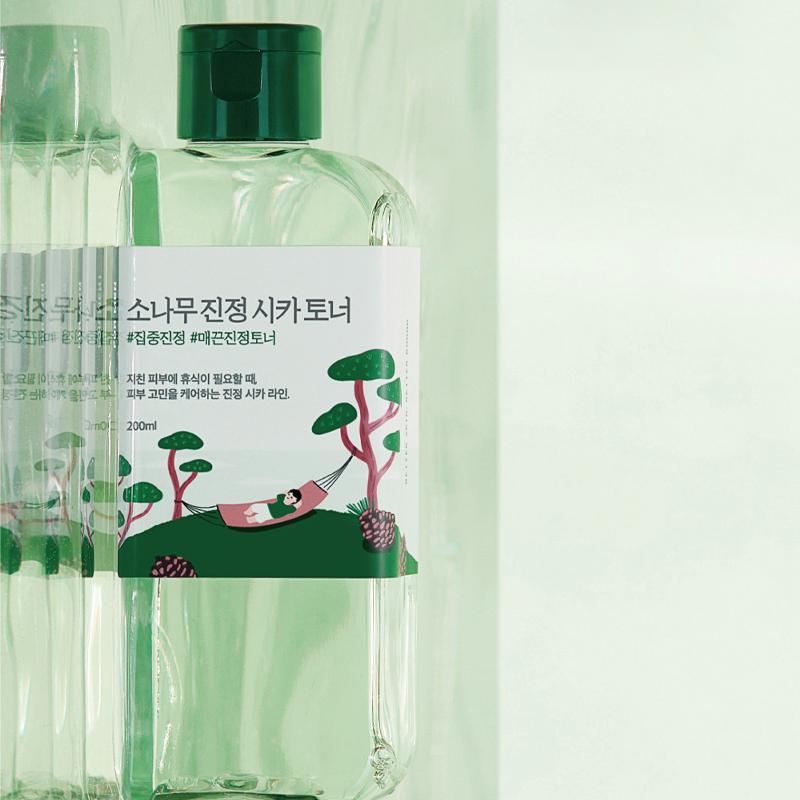 ROUND LAB For Men Pine Tree Soothing Cica Toner 200ml
