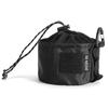 Black Canister Bag Multi-Purpose Portable Tank Storage Bag Hanging Drawstring Bag Camping Picnic Accessories