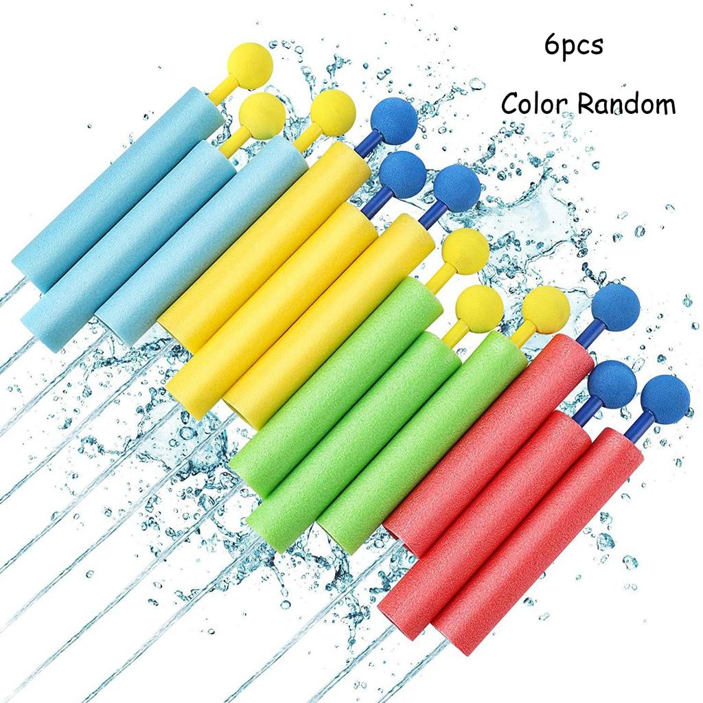 Foam Water Shooter, Water Guns Water Blaster for Swimming Pool Beach, Outdoor Water Squirt Gun Toys for Kids Adults-Color Random