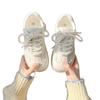 Dexun Shoes Women's 2025 New Summer High-value Versatile Chic Platform White Shoes Fashion Versatile Casual Women's Shoes