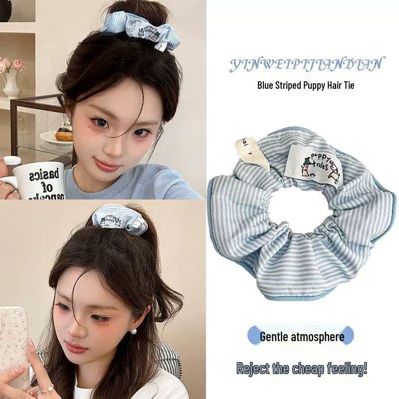 Women's Fresh Intestine Hair Tie: Gentle, Versatile, Sweet & Cute for Damage-free, Stylish Buns this Summer