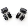 Moto Accessory Hand Control Switch Housing Cap Button Cover Kit For Harley Softail Dyna Sportster 883 1200 VRSC XL XR FLHR FLHRC