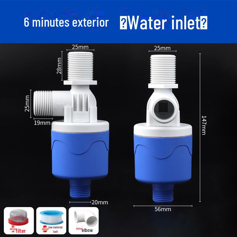 Válvula de Flotador Automática Controlador de Nivel de Agua para Tanques