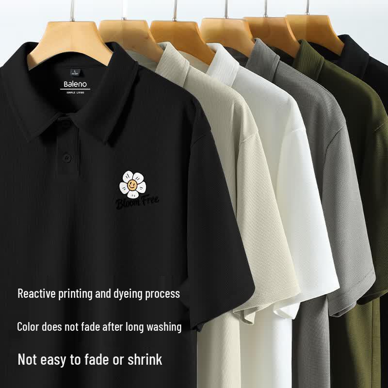 Baleno Men's Casual Short-Sleeve Polo Shirt