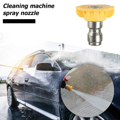 1/4 Inch Quick Connect Pressure Washer Car Lance Spray Nozzle Tip Cleaning Tool High Speed Rotation Increases Clean Zone