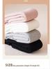 Winter Velvet Thickened Tights with Big Bow for Babies - Knit Cotton Outerwear Base Layer Tights
