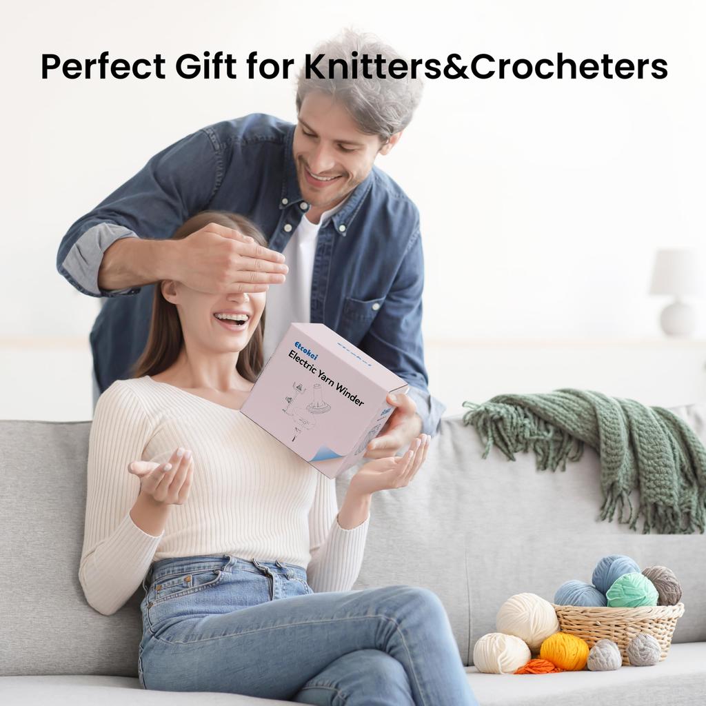 Electric Yarn Automatic Yarn Yarn Ball Yarn Ball Yarn Easy to Use Knitting Craft Wool Collection Assistant Winder, Winder, Winder, Winder, Hobby, Kit,