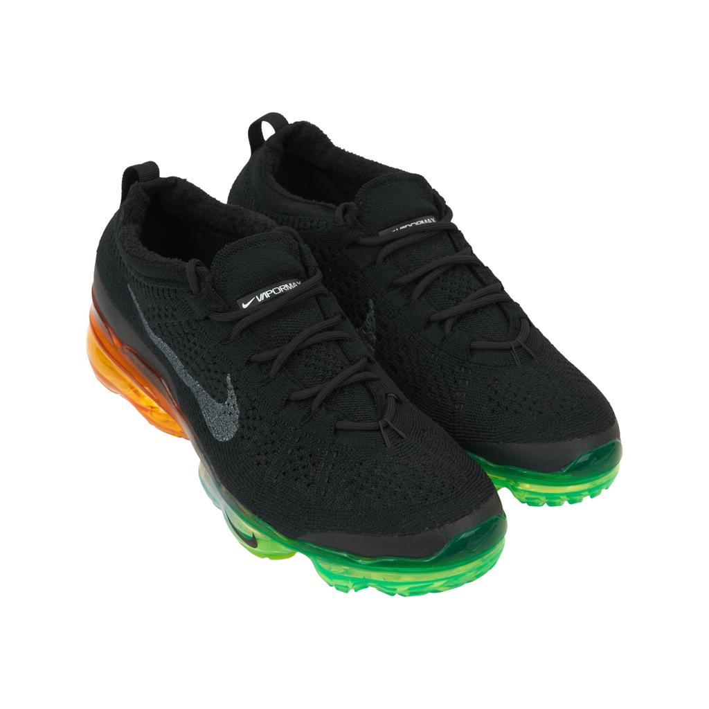Nike Air VaporMax 2023 Flyknit Zwart Groen Strike Curry Heren Sneakers Licht-Curry DV1678-014