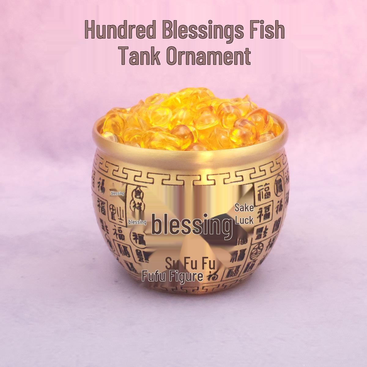 Pure Brass Treasure Pot: Wealth & Blessings Jar for Home Decor