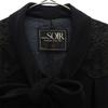 TOKYO SOIR Long Sleeve Race Switching One Piece 11 Black Women Used
