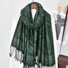 Dicker Pashmina Schal Stola Wickel Paisley Jacquard Stolen Vintage Kaschmir Schals Bedruckter Baumwollschal Sonnenschutz Hijab