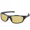 TAKAMIYA XOOX Night Polarized Square Silver Mirror Lens Sunglasses, I-Shape, Yellow/Light