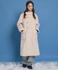 Waikei Oversized Duffle Long Coat Sky Blue