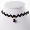 Korean Harajuku Velvet Ribbon Choker Necklace - Women's Fashion Clavicle Chain