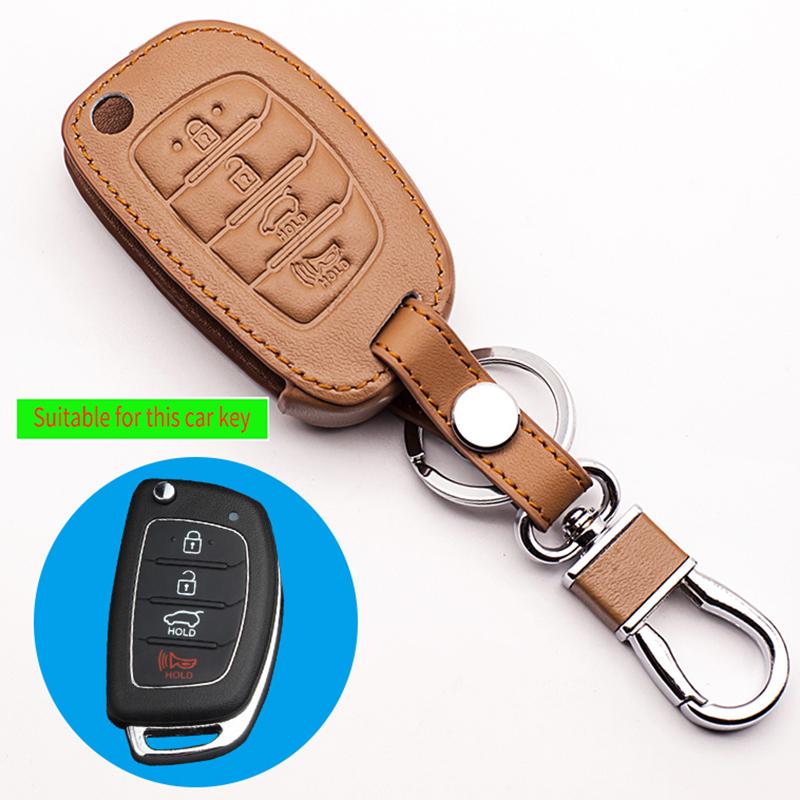 

Высококачественный чехол-брелок из натуральной кожи для ключа дистанционного управления автомобилем для Hyundai MISTRA 4 кнопки защитный чехол starline a91 коричневый
