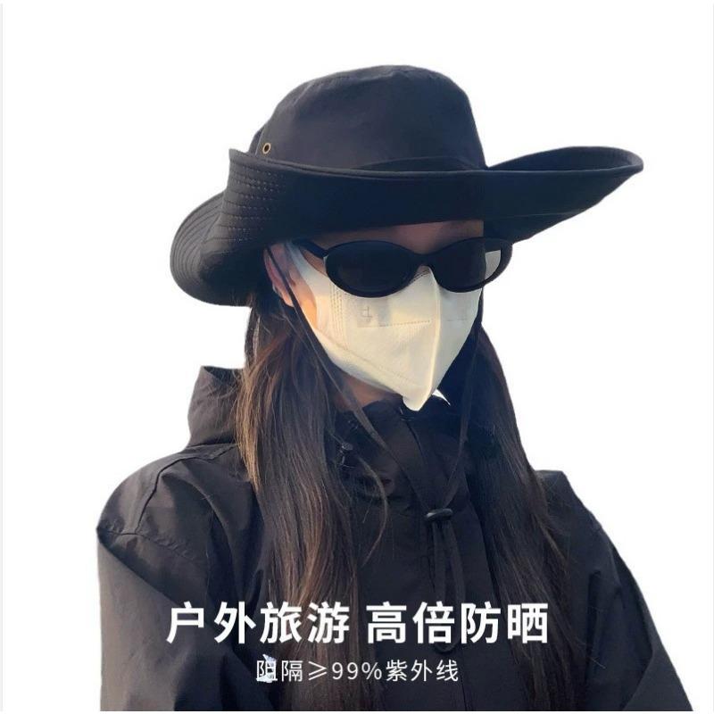 Outdoor Travel Camping Bucket Hat Summer Sun Protection Sun Hat Outdoor Mountaineering Sun Hat Male Tide
