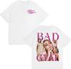 Singer Bad Gyal Vintage 90s Graphic T Shirt Men Women Harajuku Aesthetic Trend Tshirts Casual Loose Cotton Short Sleeve T Shirt