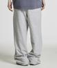 Nyuballanseu Nbmlg21433 / Uni Essential Summer Lightweight One-Pleat Wide Pants (Gray)