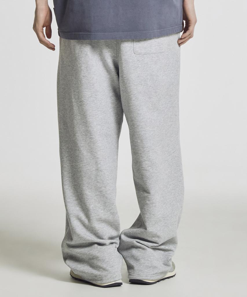 Nyuballanseu Nbmlg21433 / Uni Essential Summer Lightweight One-Pleat Wide Pants (Gray)
