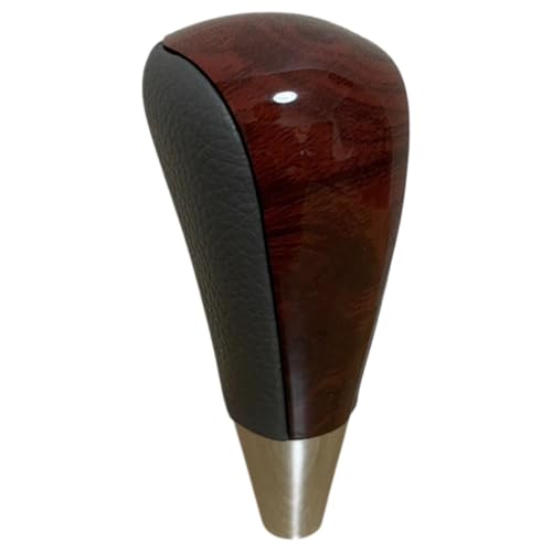 YESprime Shift Knob Wood at Wood Grain AT Luxury Hiace RAV4 Alphard Crown Toyota Universal 8mm Screw Compatible Gray