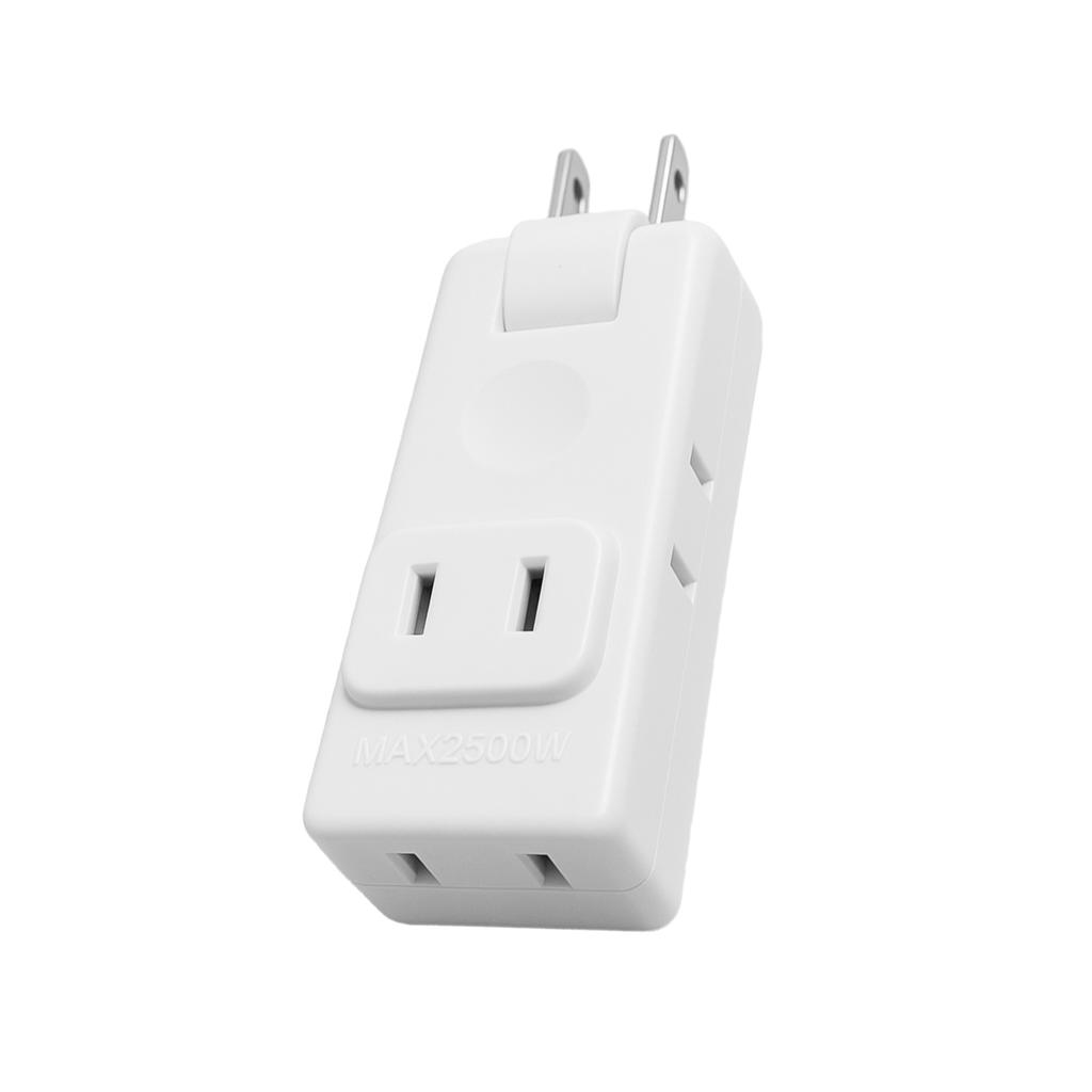 Electrical Socket Adapter 180 Degree Rotation US Wall Outlet Extension Travel Aadapters US Plug Portable Power Socket Converter