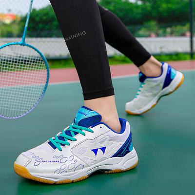 Badminton Shoes Men's and Women's Shoes Breathable Lightweight Shock-proof Sports Shoes Training and Competition Shoes