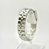 Used [New Battery] BULOVA Ladies Watch Rhinestone Rectangular Silver