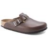 Birkenstock Boston Grip Leather Vintage Sandals 'Wood Roast' Men's 1023449