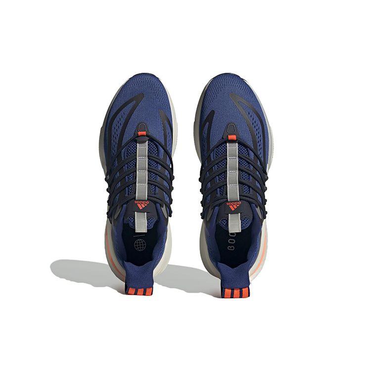 Adidas AlphaBoost V1 Victory Blue Solar Red Men Sneakers Grey-Two HQ7089