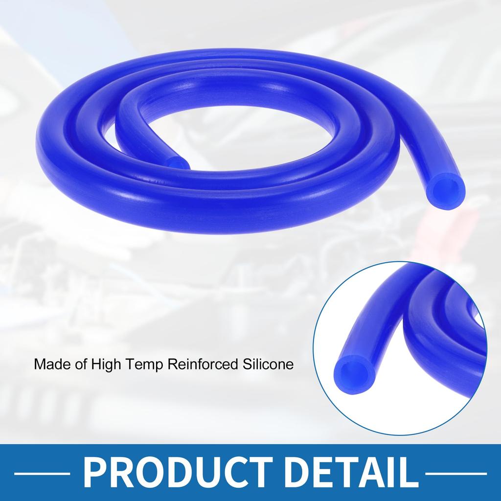 A ABSOPRO High Temperature Silicone Vacuum Tube Hose 3.3ft 5/8" 16mm Inner Diameter 3.5mm
