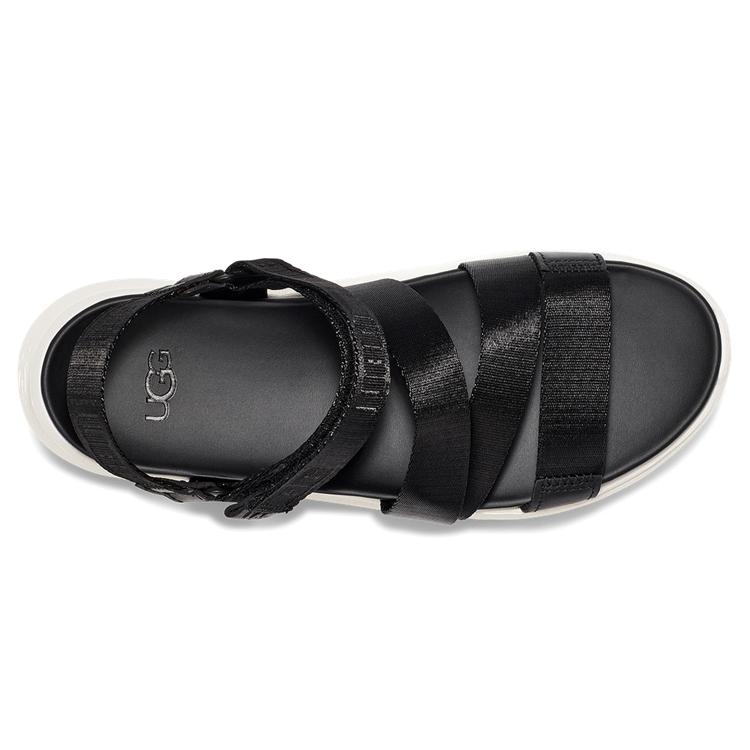 UGG La Cloud Collection Sports Sandals 'Black White' Women's 1118499-BPLL