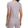 Under Armour Launch Elite Comfortable Quick-Dry Stylish Simple Short Sleeve Regular T-Shirt Women Tops Light-Purple 1389564-009
