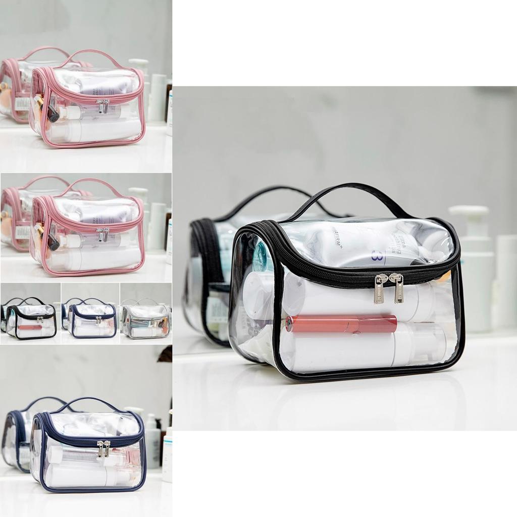 Wasserdichte Transparente Laser Kosmetiktasche mit Hohem Fassungsvermögen für Reisen und Outdoor-Aktivitäten